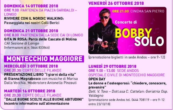 ottobre rosa a vicenza e provincia 2018 ospedali vicenza magazine veneto salute vicenza donne di vicenza gatte vicentine prevenzione tumori donne veneto eventi lonigo appuntamenti montecchio cosa fare in veneto cosa fare a vicenza ilaria rebecchi salute vicenza